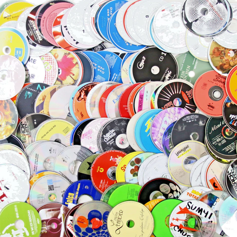 Musik CD Alben Sampler Maxi Konvolut Sammlung nur Disc 100st Paket Aktzeptabel - Bild 1 von 1
