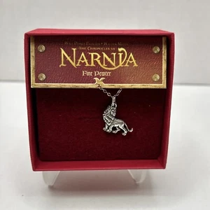 Disney Chronicles Of Narnia Aslan Fine Pewter Charm Necklace - Picture 1 of 5
