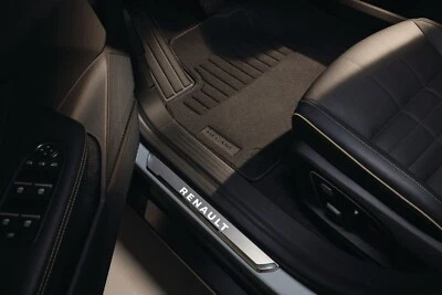 Genuine Renault Megane E Tech Gold Carpet Mats *Premium Quality* - Image 1 of 3