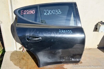 2011 Porsche Panamera Turbo Rear Right Door Shell PASSENGER Side BLACK OEM Foto 1 de 4