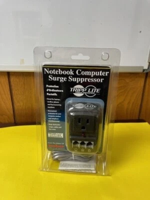 Tripp Lite SMP Notebook Computer Surge Suppressor with RJ11 line NEW - Image 1 of 2