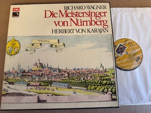 SLS 957 Wagner Die Meistersinger Von Nurnberg Karajan 5 LP box set - Picture 1 of 3