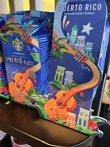 2024 Starbucks Puerto Rico Blend whole bean coffee 8.8oz 250g limited NEW - Picture 1 of 5