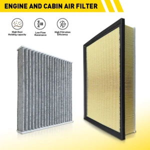 ENGINE AND CARBON CABIN AIR FILTER FOR 2010-2022 TOYOTA 4RUNNER & LEXUS GX460 Y - Picture 1 of 12