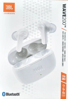 JBL Wave 200 TWS Ohrhörer weiss Kopfhörer In Ear Buds Mikrofon - Bild 1 von 3