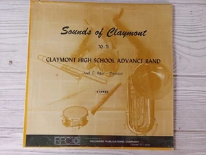 Claymont High School Advanced Band Sounds of Claymont 70-71 LP Joel C. Ribo - Picture 1 of 8