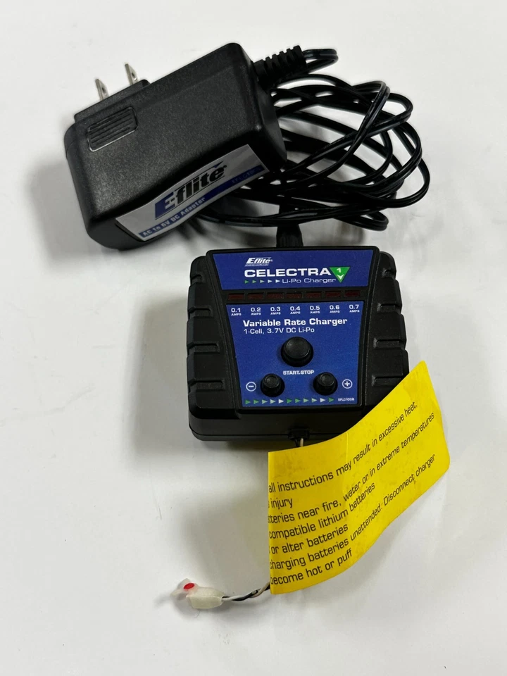 Excellent E-Flite Celectra 1S RC Remote Control Battery Charger: UMX MCX - Image 1 of 1