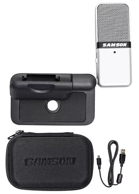 Samson GOMIC Go Mic Portable USB Condenser Microphone+Mounting Clip+Carry Case - Image 1 of 4