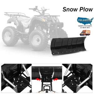 Adjustable 45“-48“ inch with Mounting Kits Universal Steel UTV ATV Snow Plow USA - Foto 1 di 14