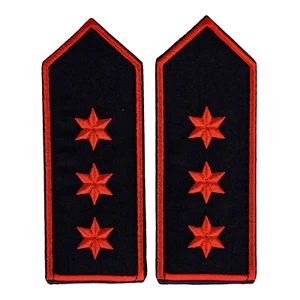 Hombro 3 estrellas rojo + pelaje rojo (FFW Thürigen) voluntario - Imagen 1 de 1