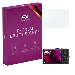 atFoliX Glasfolie für Nikon Coolpix P300 Panzerfolie 9H Schutzpanzer - Bild 1 von 8
