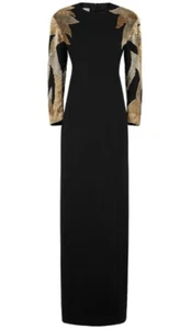 DRIES VAN NOTEN AW22 'Dialto' Sequin-Embellished Gown - Black UK8 EU36 RRP£1690 - Picture 1 of 24