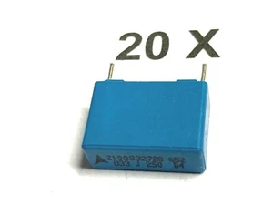 330nF, 250V-, 160V~, 5%, 0,33µF, RM15,100°,Epcos, B32652A3334J Z1, 20 Stück - Picture 1 of 3