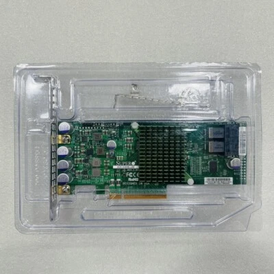 Supermicro SAS3008 AOC-S3008L-L8e - LSI 9300-8i 12Gbps SAS-3 HBA  IT mode - Image 1 of 4