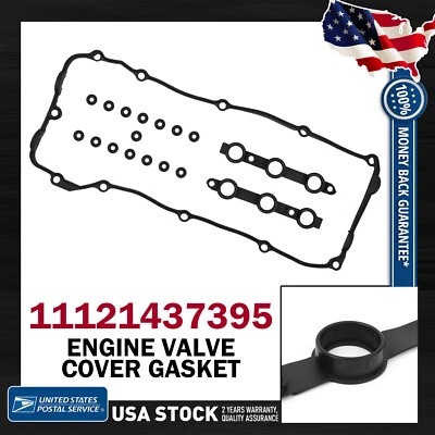 Kit de junta de cubierta de válvula OEM 11120030496 para BMW 320I 325CI 325I 325XI 330CI 530I Foto 1 de 4