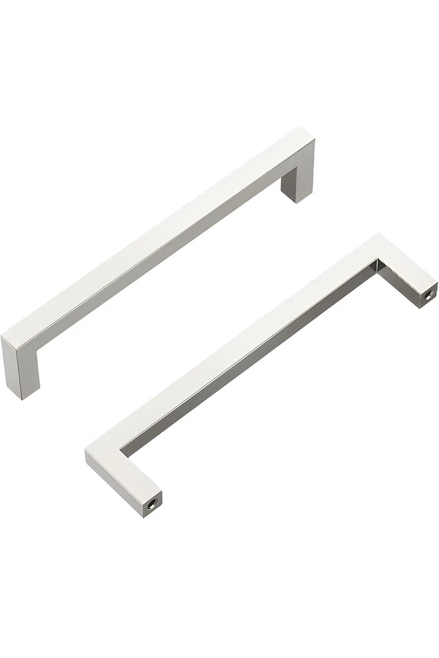 Hickory Hardware Skylight 5" 128mm Stainless Steel Cabinet Pull Handle W/ Screws