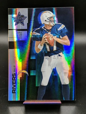 Philip Rivers - 2007 Leaf Rookies & Stars 02/25 #98 - Image 1 of 2
