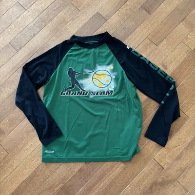 Camisa de manga larga activa de béisbol para niños Foto 1 de 3