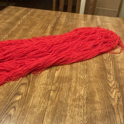 NUEVO Disney Store, Peluca Adulto Hilo Muñeca Pelo Halloween Largo Sally Disfraz Peluca Rojo Foto 1 de 4