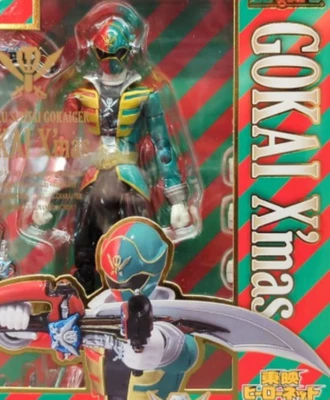 Bandai S.H.Figuarts Kaizoku Sentai Gokaiger Gokai Christmas Figure Resealed Box - Image 1 of 4