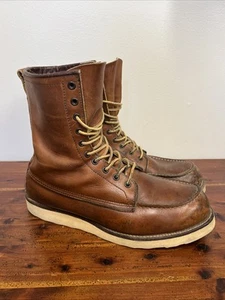 Botas de Trabajo Vintage 80’s Red Wing 877 Heritage Puntera Sin usar, en caja, para Hombre 10.5E Clásicas Marrón - Imagen 1 de 22