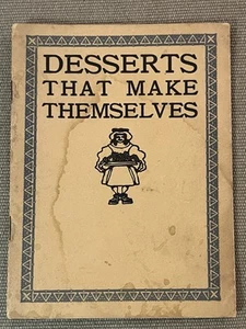 Vintage Desserts, die sich selbst machen Rezept Kochbuch Auto Vakuum Gefrierschrank Co. - Bild 1 von 6