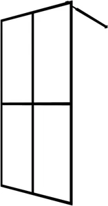 vidaXL Mampara Ducha Accesible Puerta Cubículo Cabina Cierre Baños Bañeras Separ - Bild 1 von 5