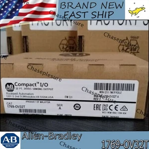 Factory Sealed NEW PLC 1769-OV32T CompactLogix 32 Pt 24VDC Sink D/O Module - Picture 1 of 9