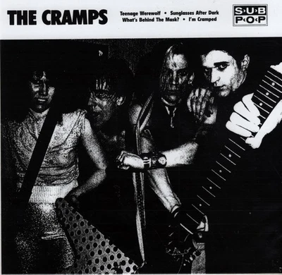 THE CRAMPS - Teenage Werewolf + 3   2025 REISSUE - White Label/Yellow Wax Foto 1 de 2