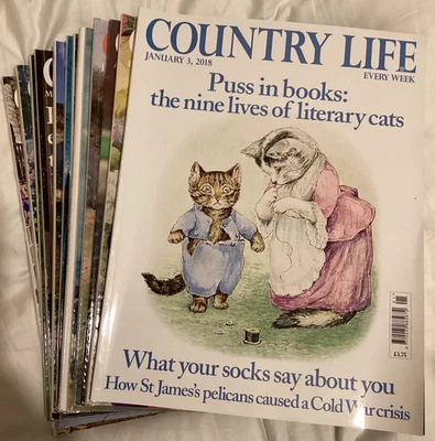 Country Life Magazine Bundle x13 (all from 2018) - Image 1 of 4