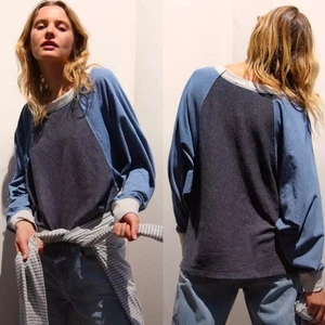 Camiseta Free People We The Free Game Times Camiseta de gran tamaño para mujer talla pequeña - Imagen 1 de 7