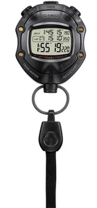 Cronometro Unisex Casio Digitale HS-80TW-1EF Nero Tessuto - Foto 1 di 1