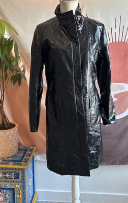 Chaqueta Lisa Perry Barneys New York Mujer’s Talla 4 Abrigo Lujo Forrado Bolsillos Foto 1 de 4