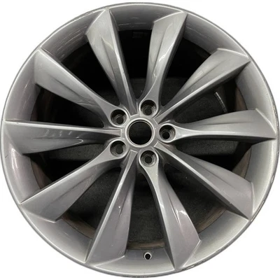 "Llanta delantera Tesla modelo S gris OEM 21"" 2012-2017 llanta original de fábrica 98727"  Foto 1 de 4