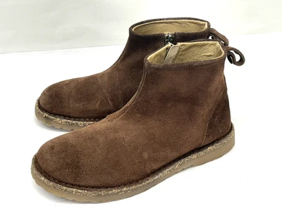 Birkenstock Melrose Botines Espresso Marrón Gamuza Cremallera Lateral EU 38 US 7 Foto 1 de 4