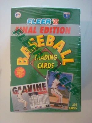 1993 Fleer Baseball Final Edition Update Factory Sealed Set *10 Diamond Tribute  - Image 1 of 4