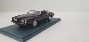 1/43 PONTIAC GRAND AM CUPÉ 2 PUERTAS 1973 MODELOS NEO ESCALA 44755 SIN GLM SIN MATRIX - Imagen 1 de 9