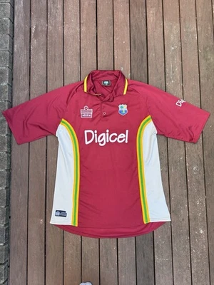 Camisa de jogador usada Match Worn 2004 Brian Lara West Indies ODI 🔥🔥🔥 - Imagem 1 de 4