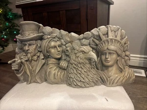 Piedra Artificial Tío Sam, Águila Americana, Estatua de la Libertad Decoración Jardín - Imagen 1 de 8