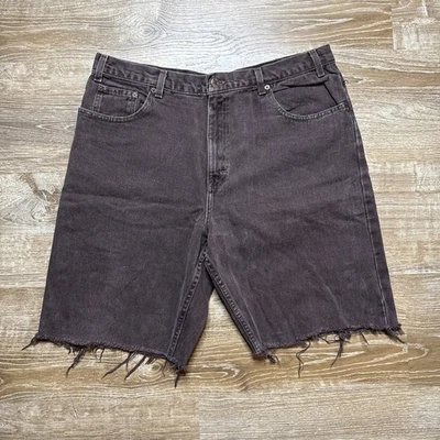 Pantalones cortos de mezclilla marrón Canyon River Blues 36 para hombre Foto 1 de 4