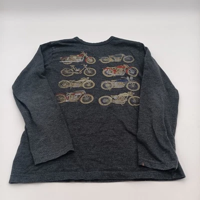 Camisa Gap Niños Niños Grande 10 Gris Bicicletas Eléctricas Manga Larga Foto 1 de 4