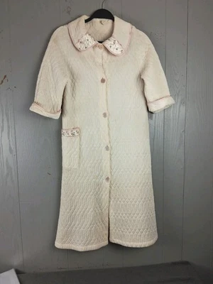 Abrigo acolchado vintage Bel-Aire Stylecraft años 50 para mujer bordado EE. UU. Foto 1 de 4