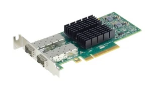 Mellanox Dell ConnectX-3 2x SFP+ 10GbE CX322A 0YHTD6 YHTD6 Low Profile - Afbeelding 1 van 1