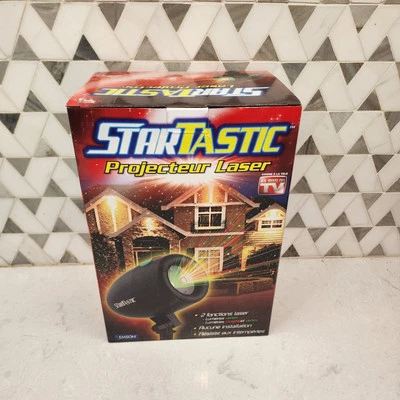 StarTastic Action Laser Show Projector Christmas 2 Modes 3d House Lights. NEW - Image 1 of 4