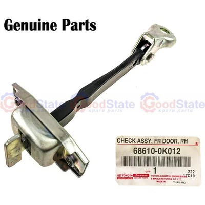 Genuine Toyota Hilux KUN16 KUN15 KUN10 GGN25 Front Door Check Stopper Hinge - Image 1 of 3