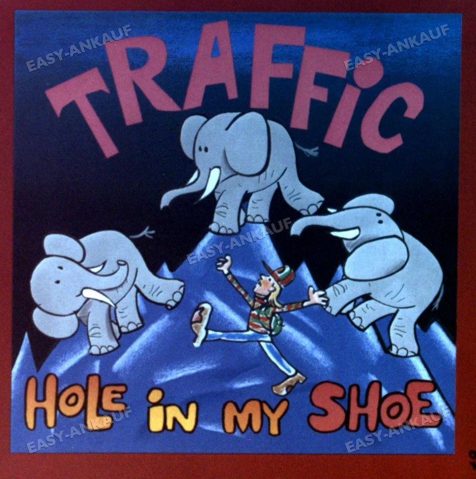 Traffic - Hole In My Shoe / Here We Go 'Round The Mulberry Bush 7" (VG+) '* - Image 1 of 1