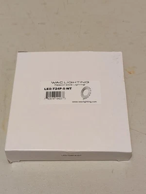 1 Caja Iluminación WAC 5 Pies 3000K Blanco LED-T24P-5-WT Foto 1 de 2