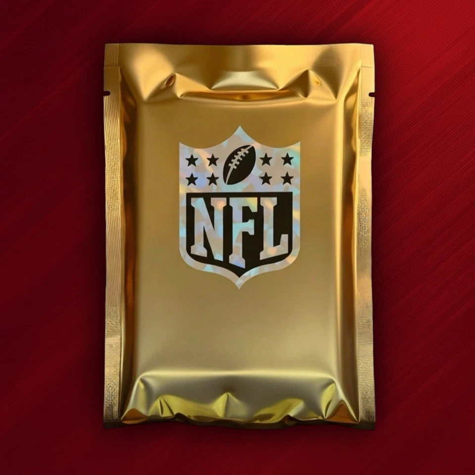 NFL Football Card Pack - 10 Cards - Rookies, Inserts & More!