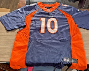 Denver Broncos NFL Emmanuel Sanders #10 Nike Authentic Home Jersey Mens Sz. 52 - Picture 1 of 13