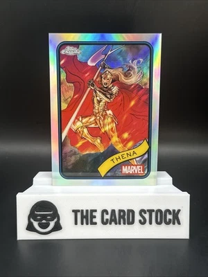 2025 Marvel Topps Chrome Thena Refractor #2 - Image 1 of 2